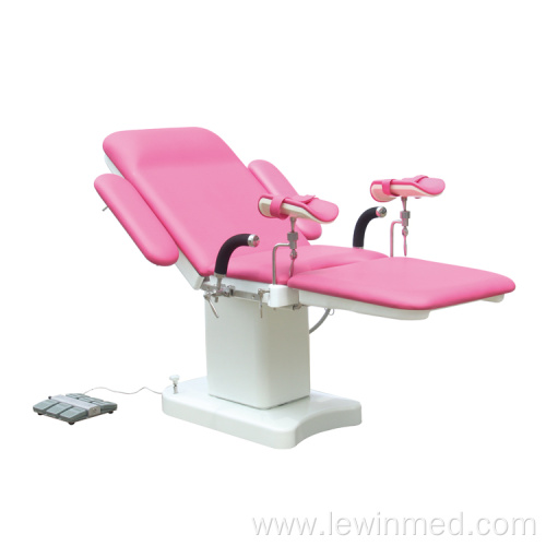 Delivery table color optional gynecological obstetric bed